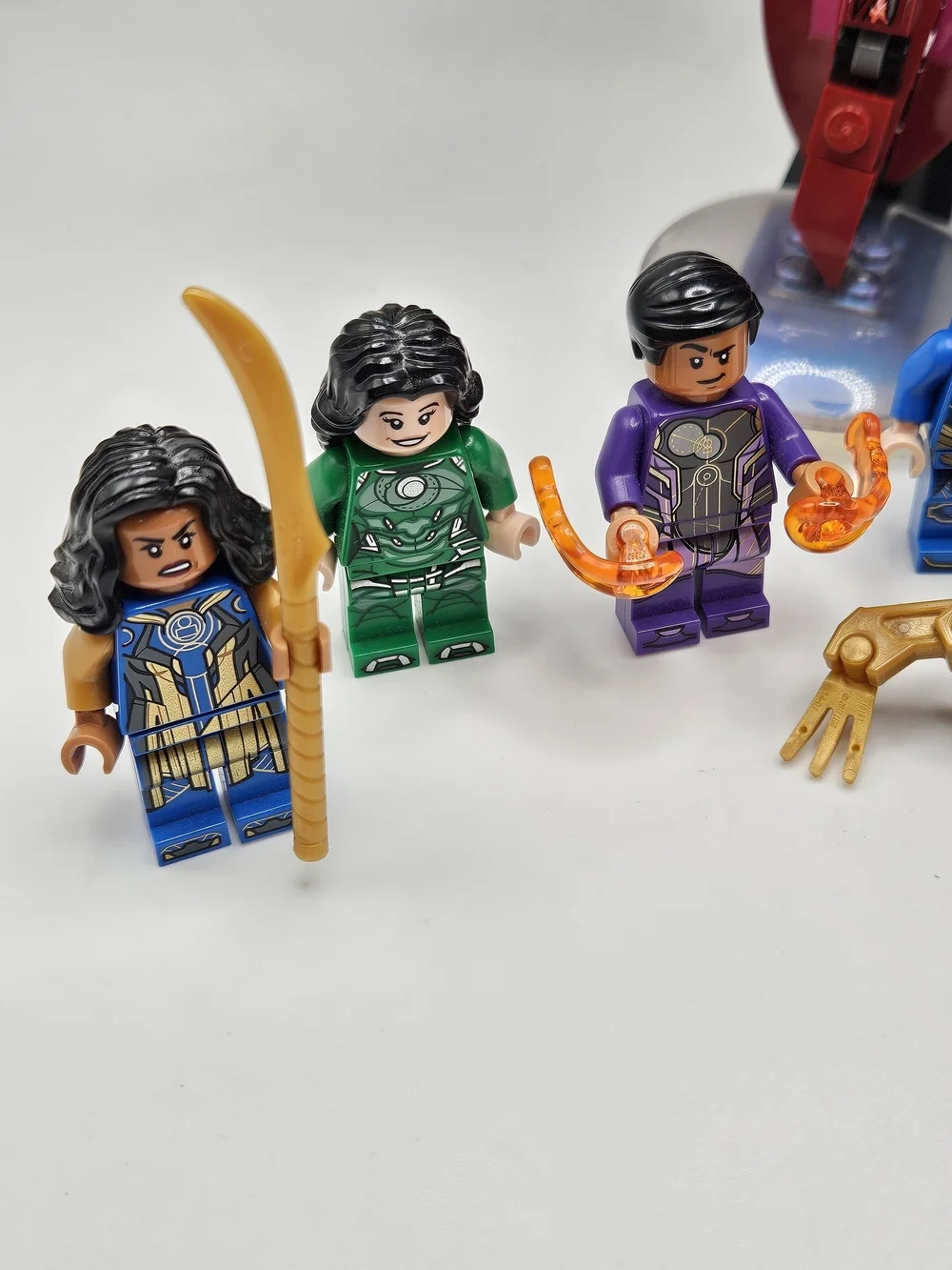 Lego 76155 Marvel The Eternals In Arishem’s Shadow 100% Complete Manual Figures